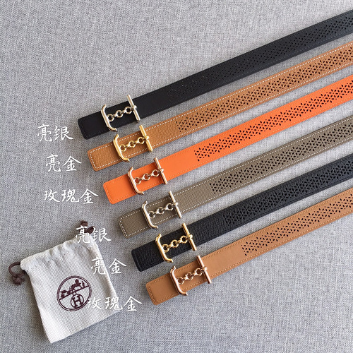 HERMES belt wholesale Hermes women's belt wholesale original leather material in stock promotion wid