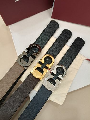 Ferragamo Belt Wholesale Ferragamo Men's Belt Wholesale Original Genuine Leather Material in Stock P