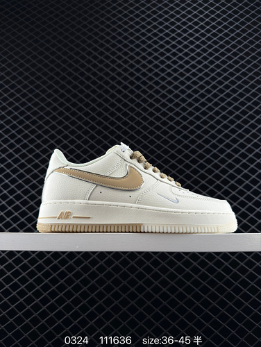 1 company level ✅ NIKE AIR FORCE 1'07 LV8 original last, original cardboard to create a pure low cut