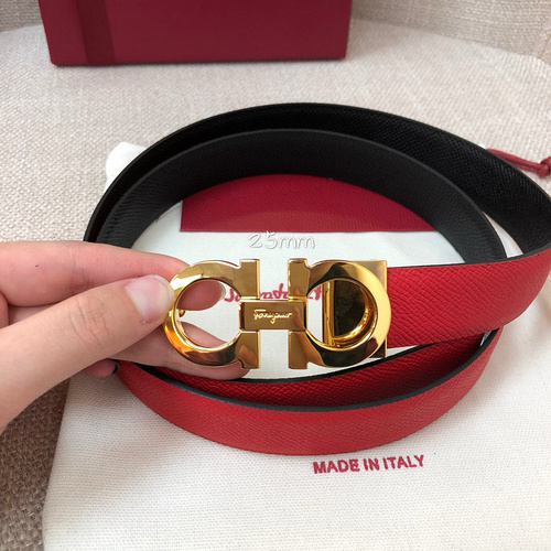 FERRGEMO Belt Wholesale Ferragamo Girls' Belt Wholesale Original Genuine Leather Material in Stock P