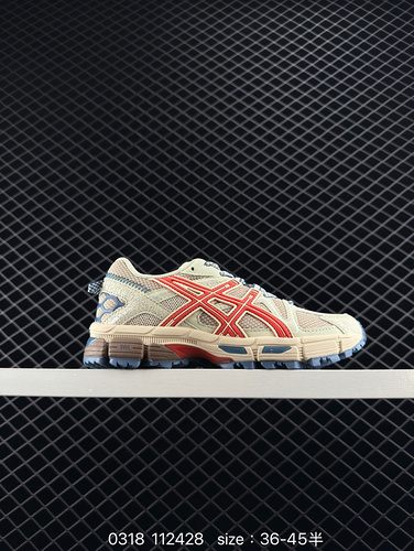 Asics CEL Kahana 8 mesh casual breathable running shoes use ASICS AMPLIFOAM technology to bring resi