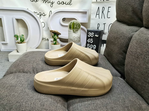 599 Dadidas Adidas Stan Mule Adidas Clover Thick Bottom Casual Slippers Height Raising Shoes Summer 