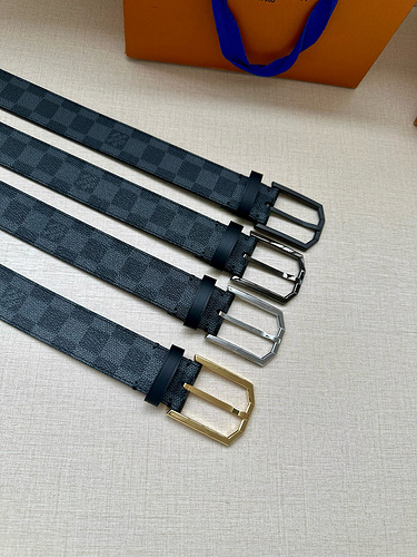 LOUIS VUITTON belt wholesale LV Louis Vuitton men's belt wholesale original leather material in stoc