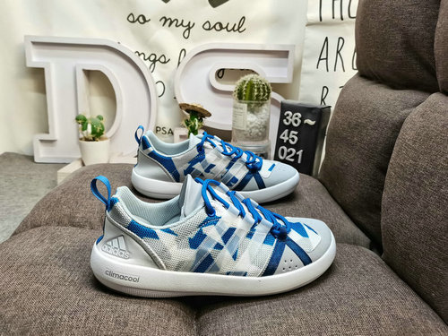 021D Adidas CLIMACOOL BOAT LACE GRAPHIC BA83 High quality genuine label breathable and comfortable w