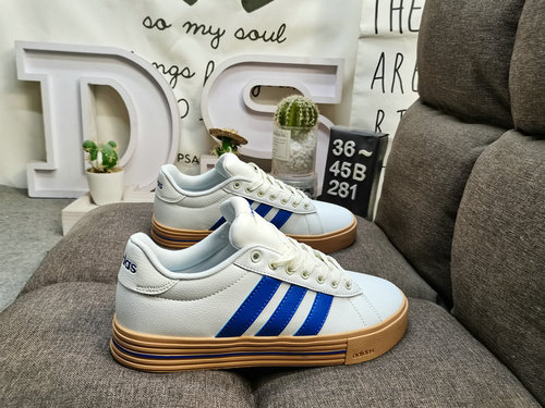 281DAdidas DAILY 4.0 men's and women's retro versatile casual board shoes are classic, comfortable, 