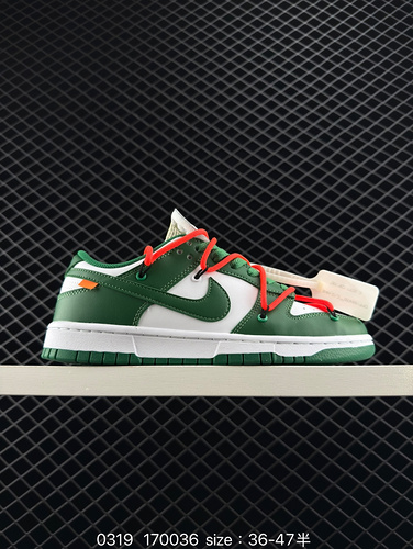 1 company level ✅ Off-White ™  X NK Dunk Low OW collaboration red CT06-600 Pnme Asia original leathe