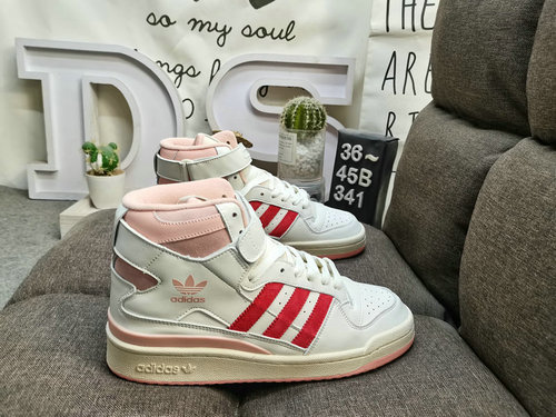 341D Adidas Forum 84 Low HO16 high top versatile trendy casual sports board shoes. Based on the appe