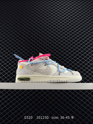 company level ✅ Off-White ™  X NK Dunk Low "The 50" OW co branded 50 color NO.38 DJ00-113 