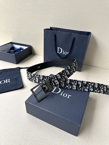 DIOR Belt Wholesale Dior Men's Belt Wholesale Original Genuine Leather Material in Stock Promotion W