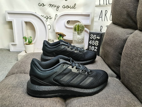 162D company level ✅ Adidas Pureboost 21 GW3499 PB21 popcorn outsole sports and leisure running shoe