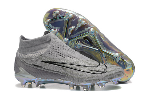 (Arrived) Nike Phantom GX High Top Waterproof Full Knitted Original Bottom FG Football Shoes Nike Ph