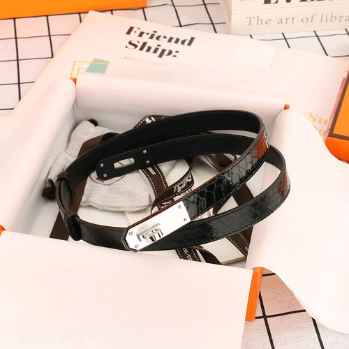 HERMES belt wholesale Hermes girls' belt wholesale original leather material in stock promotion widt