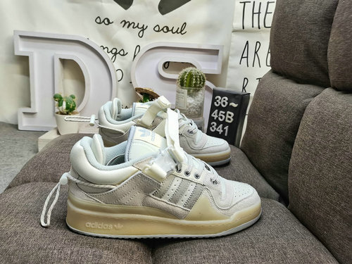 341DAdidas Bad Bunny x Adidas Campus Light&quot; Cloud White GW5021 Original Edition # Men's and