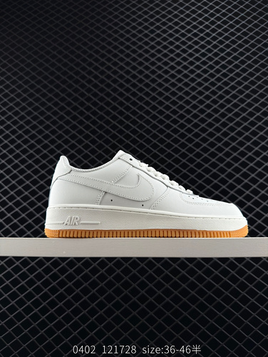 NK Air Force 1 07 Classic Low Top Board Shoes with White Raw Rubber, One of the Most Cost Effective 