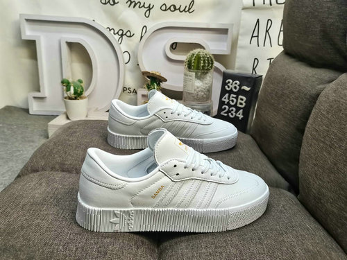 243DAdidas SAMBAE W genuine half size system # using suede combined with environmentally friendly fi