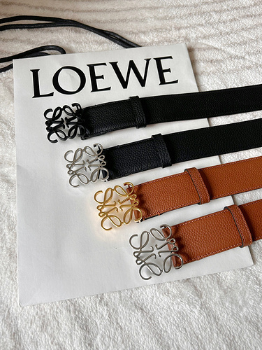 LOEWE belt wholesale, Luoyiwei men's belt wholesale, original leather material in stock promotion, w