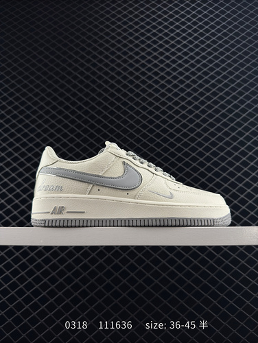 1 company level ✅ NIKE AIR FORCE 1'07 LV8 original last, original cardboard to create a pure low cut