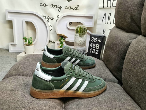 132 Adidas ORIGINALS Handball Spzl JP67 Adidas low top comfortable, trendy, lightweight, wear-resist