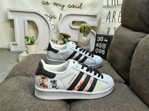 096D Adidas Three Leaf Clover Originals Superstar SD61 Shell Head Classic Versatile Leisure Sports B
