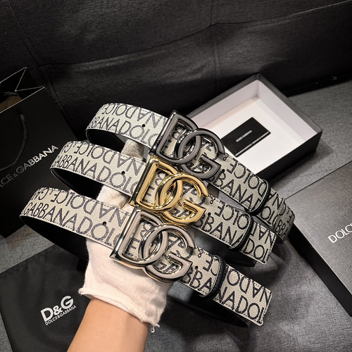 DOLCE GABBANA Belt Wholesale DG Dolce&Gabbana Men's Belt Wholesale Original Genuine Leather Mate