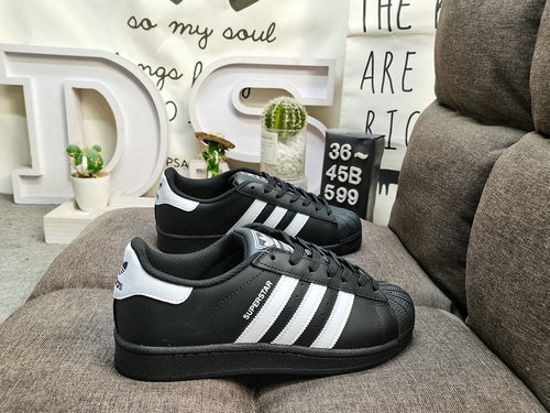 599D Adidas Originals Superstar JI0079 Shell Head Classic Versatile Casual Sports Board Shoes High D
