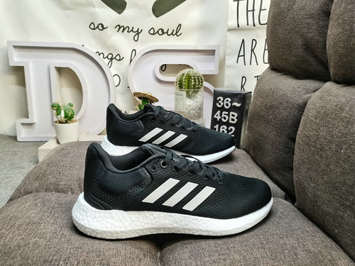 162D company level ✅ Adidas Pureboost 21 GW4832 PB21 popcorn outsole sports and leisure running shoe