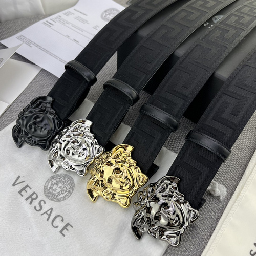 Versace Belt Wholesale Versace Men's Belt Wholesale Original Genuine Leather Material in Stock Promo