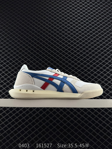 company level ✅ Onitsuka Tiger Ultimate 81 EX suede leather anti slip and wear-resistant low cut cas