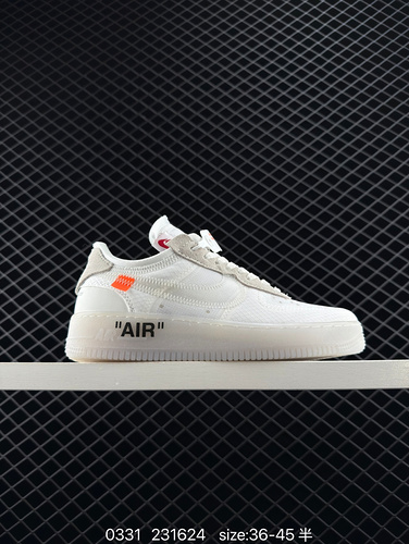 True label ✅ The OFF-WHITE x Nike Air Force 1 OW co branded Air Force One shoe continues the design 
