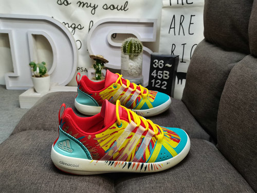 122D Adidas CLIMACOOL BOAT LACE GRAPHIC High quality genuine label breathable and comfortable water 