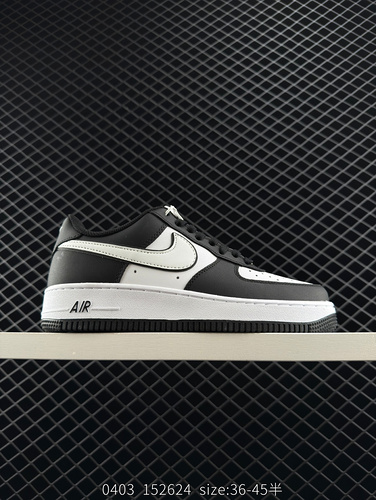 Nike/Nike Air Force Low cut Men's and Women's Shoes with half size real logo, original last paper ve