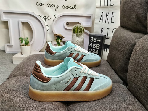 234DAdidas SAMBAE W JH8835 genuine half size system # using suede combined with environmentally frie