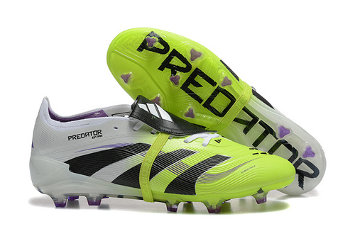 (Arrived) Adidas Falcon 25th generation fully knitted anti tongue FG football shoes PREDATOR ACCURAC