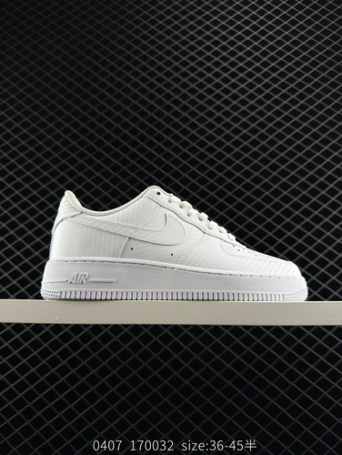 Nike AIR FORCE 1 &#x27; 07 Comfortable, Soft, Anti slip, Wear resistant Low cut Board Shoes Male