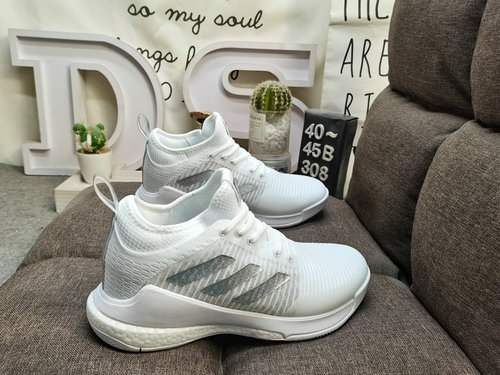 308D company level ✅ Adidas Crazyflight Mid GY9278 shock-absorbing and anti slip mid top Adidas trai