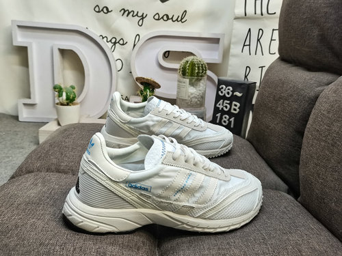 181DAdidas x Bad Bunny Adizero SL 72 JP8816 suede leather co branded running shoes