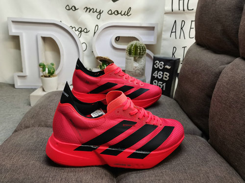 1D Adidas ADIZERO ADIOS 4M JR6368 Comfortable, trendy, non slip, wear-resistant, lightweight, low cu