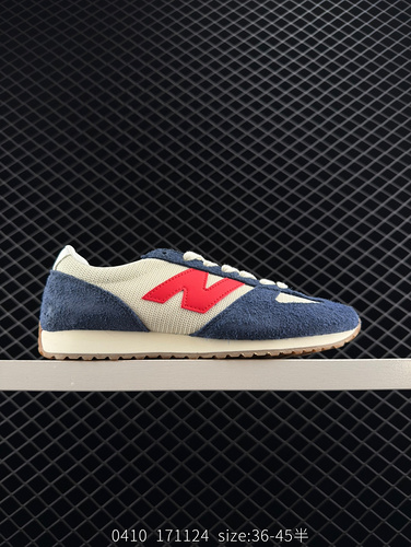 True label ✅ New Balance NB 471 series fabric cowhide layered leather retro fashion anti slip wear-r