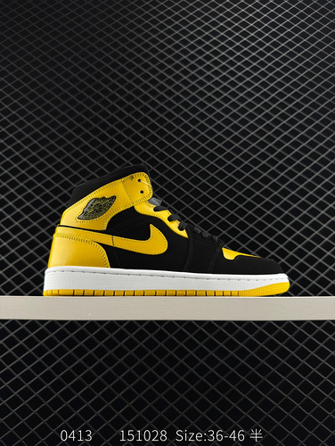 company level ✅ Nike Air Jordan 1 Retro Mid OG AJ 1st generation Michael Jordan mid top Nike classic
