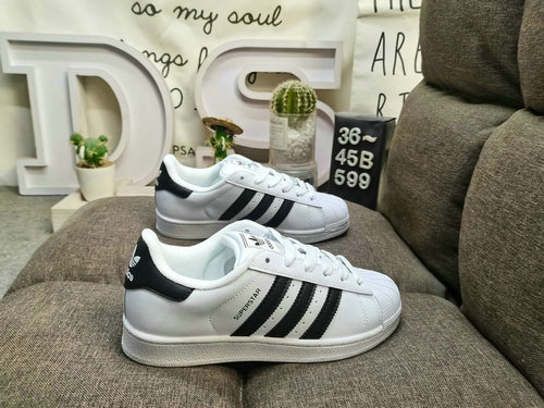 599D Adidas Three Leaf Clover Originals Superstar Shell Head Classic Versatile Casual Sports Board S