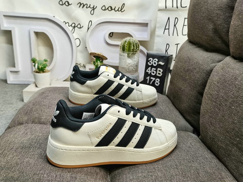 178D Adidas Three Leaf Clover Originals Superstar Shell Head Classic Versatile Casual Sports Board S
