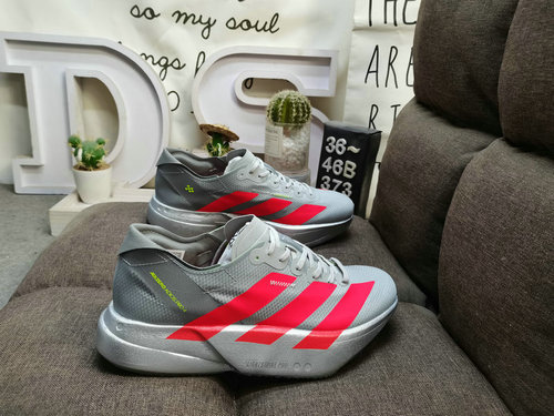 373D company level ✅ Adidas ADIZERO PRO 4 M JR8372 lightweight running shoes Adidas running shoe des