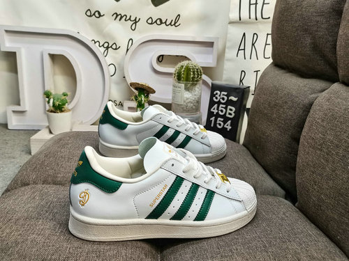 154D Adidas Three Leaf Clover Originals Superstar EG48 Shell Head Classic Versatile Casual Sports Bo