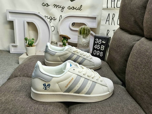 098D ADIDAS SUPERFINGER SUPERSTAR JP7141 Clover ☘️ Classic Shell Head Series New Casual Board Shoes 