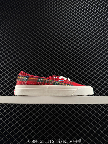 Vans Authentic x Pendleton Joint Grid Series Grid Elements Horizontal and Vertical Lines and Versati