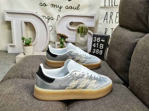 386DAdidas SAMBAE W IG5745 genuine half size system # using suede combined with environmentally frie