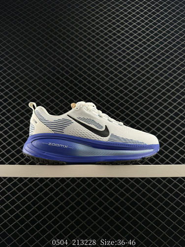 The Nike VOMERO 18 is a comfortable, shock-absorbing, and non slip low top running shoe with a full-