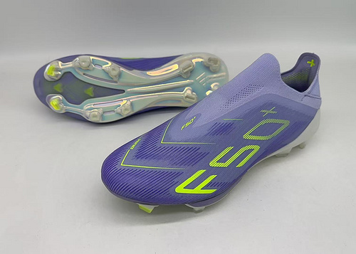 Arrival 39-45) Adidas F50+series fully knitted waterproof shoeless FG football shoes adidas F50+FG 3