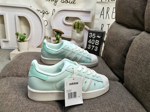 373D Adidas Three Leaf Clover Originals Superstar JR1333 Shell Head Classic Versatile Casual Sports 