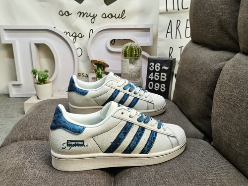 098D Adidas Three Leaf Clover Originals Superstar Shell Head Classic Versatile Casual Sports Board S